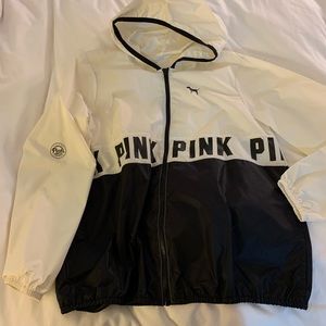 Victoria’s Secret PINK Black/White Windbreaker